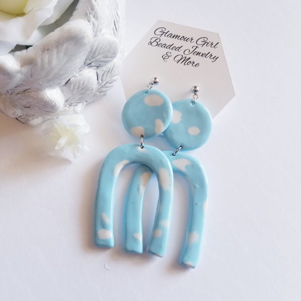 Heavenly Polymer Clay Earrings
